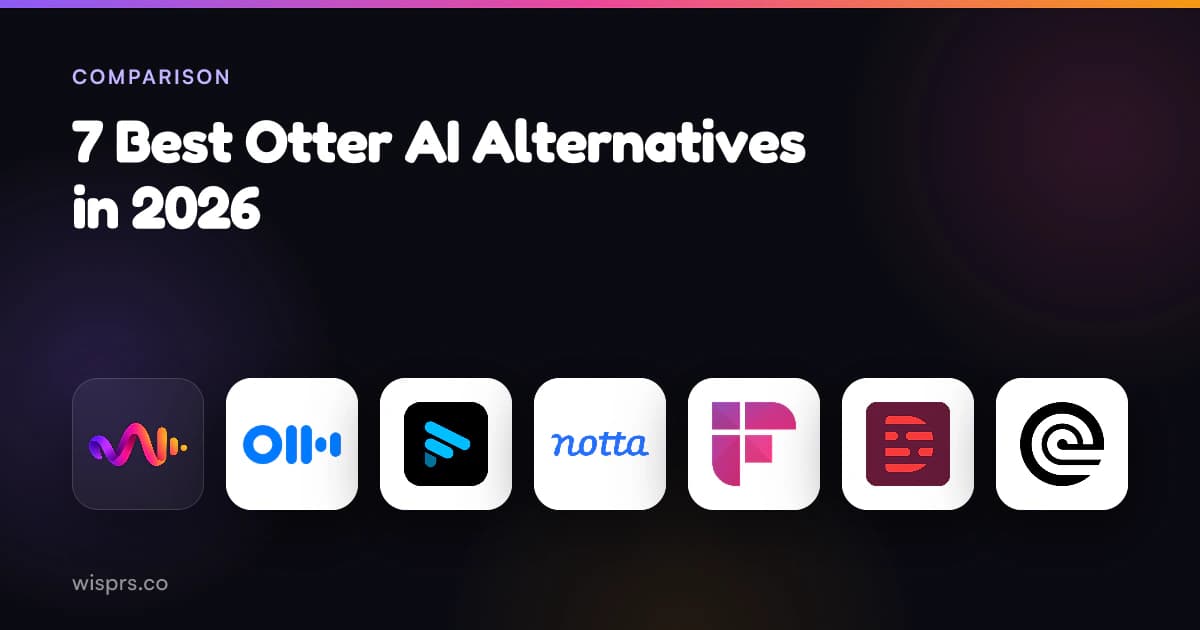 7 Best Otter AI Alternatives in 2026, Ranked by Use Case